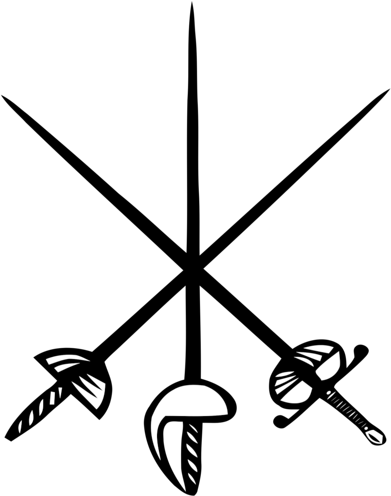 Foil Fencing Clip Art (1024x1024), Png Download