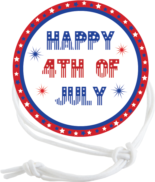 Patriotic Napkin Knot - Carmine (1080x1080), Png Download