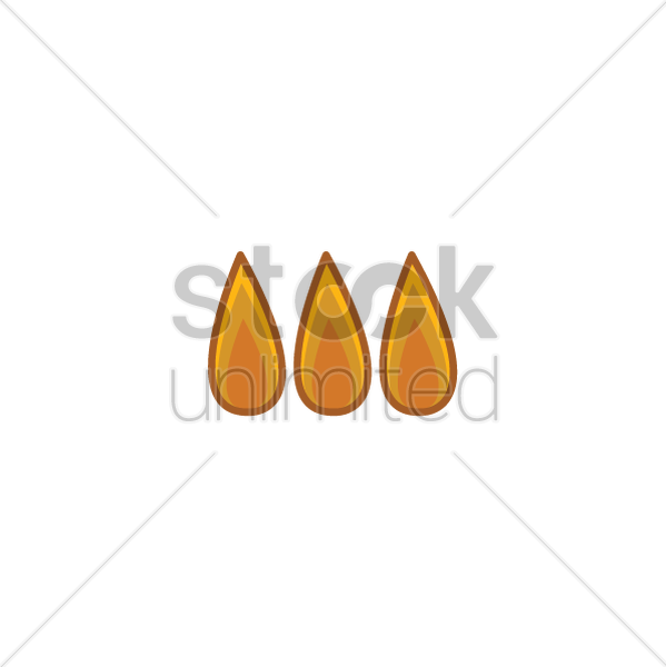 Flames Vector Png - Illustration (599x600), Png Download