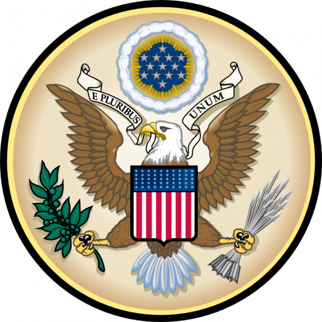 Thomson Switched Out The Small Bird With The American - Great Seal Of The United (639x639), Png Download
