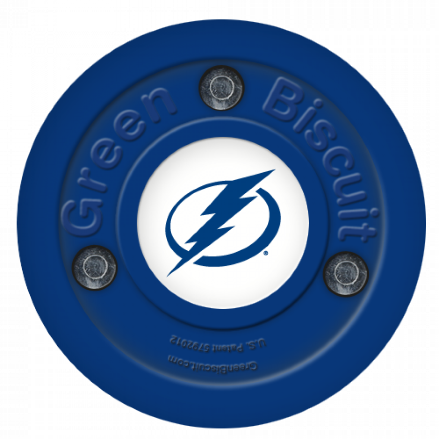 Green Biscuit Tampa Bay Lightning Stickhandling Training - Tampa Bay Lightning New (900x900), Png Download