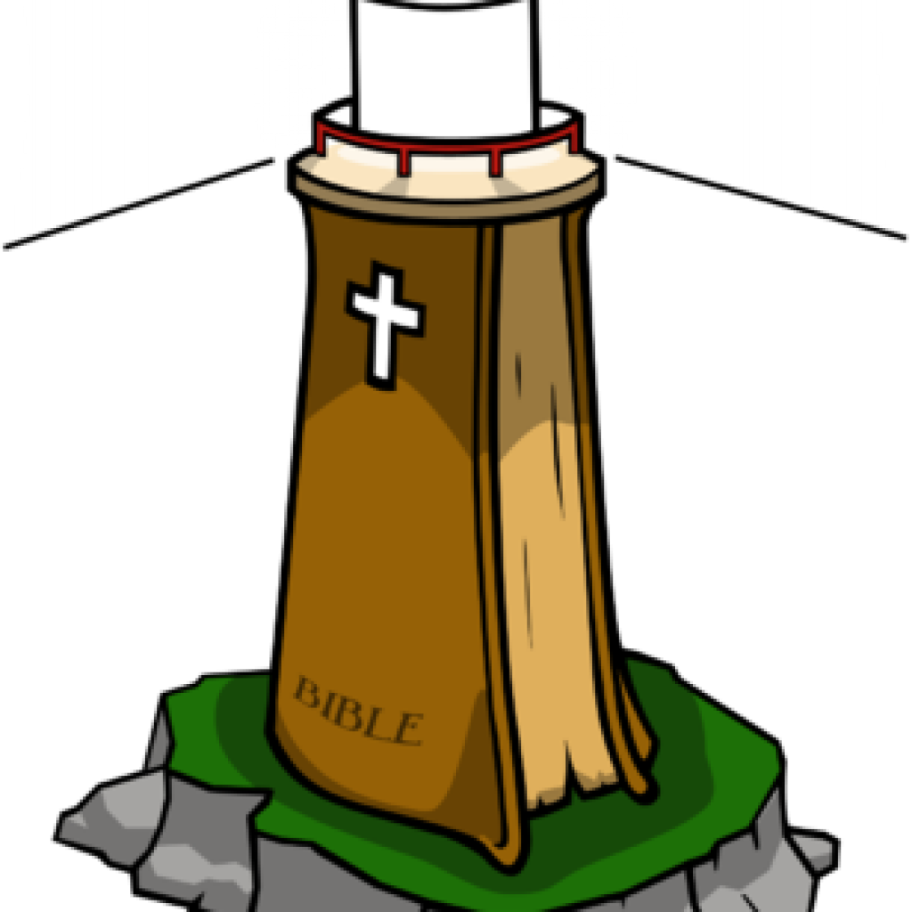 Lighthouse Images Clip Art Image Bible Lighthouse Bible - Lighthouse Clip Art (1024x1024), Png Download