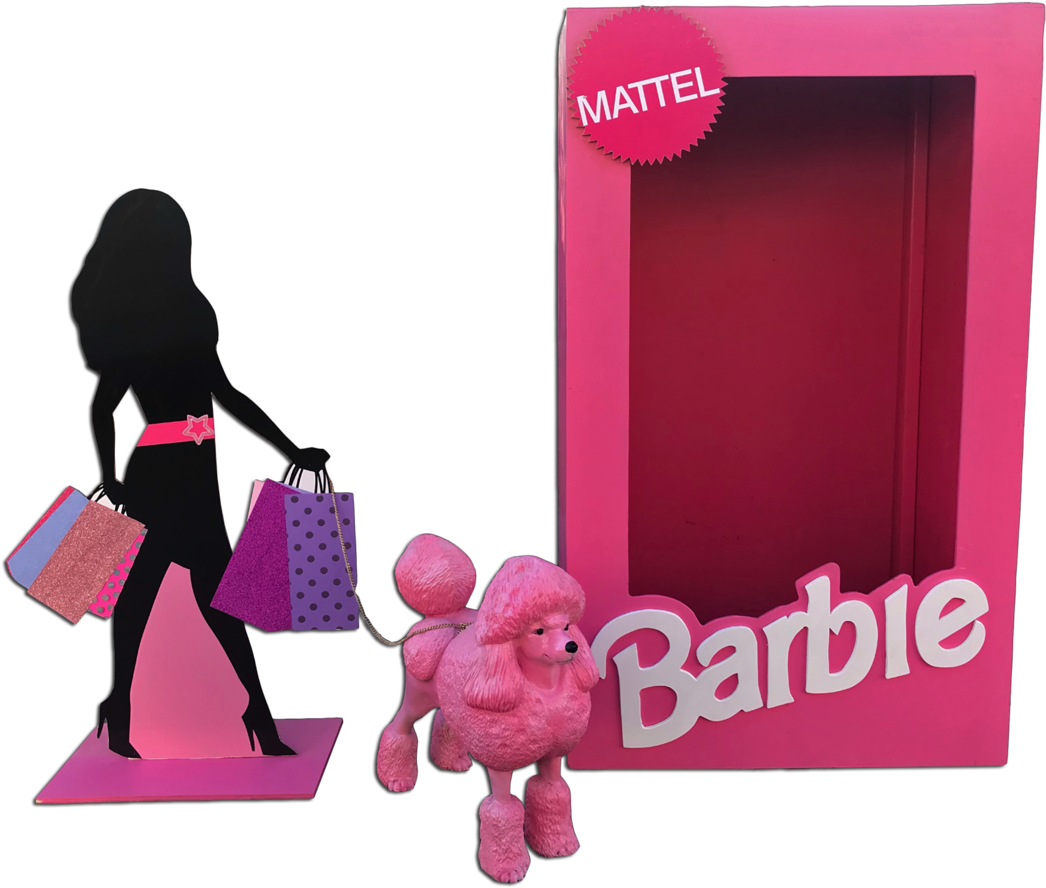 Barbie Package - Barbie Props (1200x942), Png Download