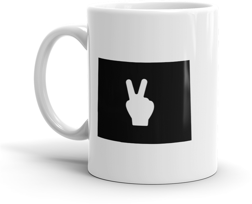 The Peace T - Coffee Cup (1000x1000), Png Download