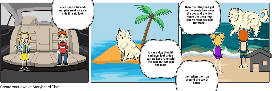 Boy Girl Dog - Comics (1164x385), Png Download