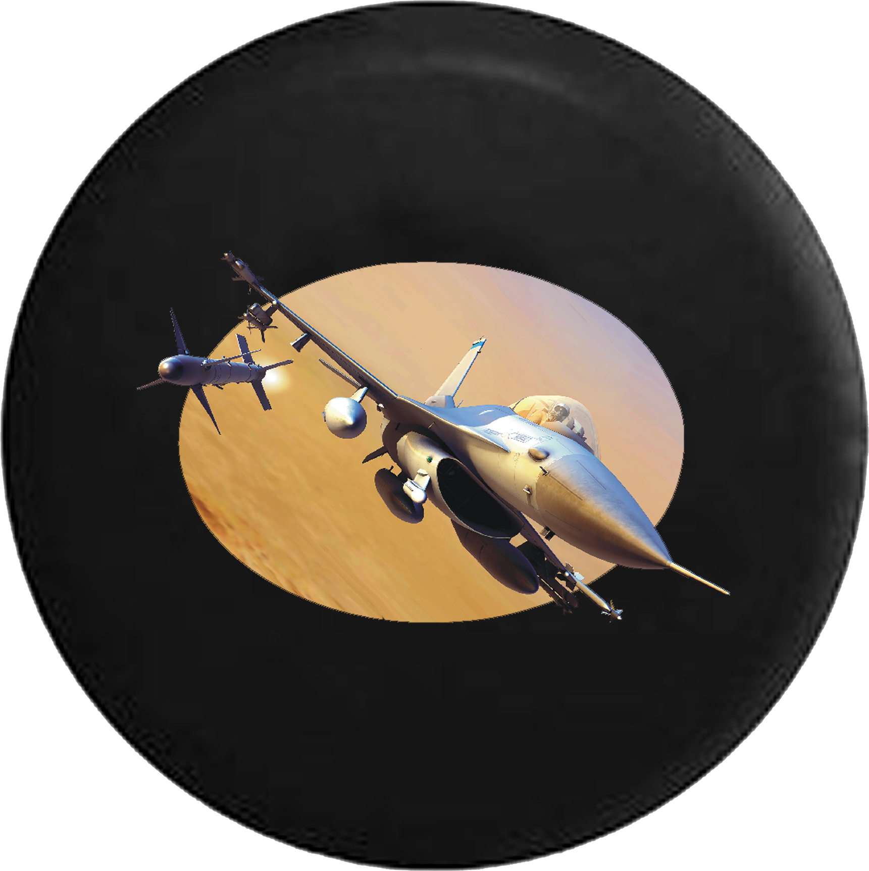 Fighter Jet Missle Launch Attack Air Force Military - Airplane (1721x1725), Png Download