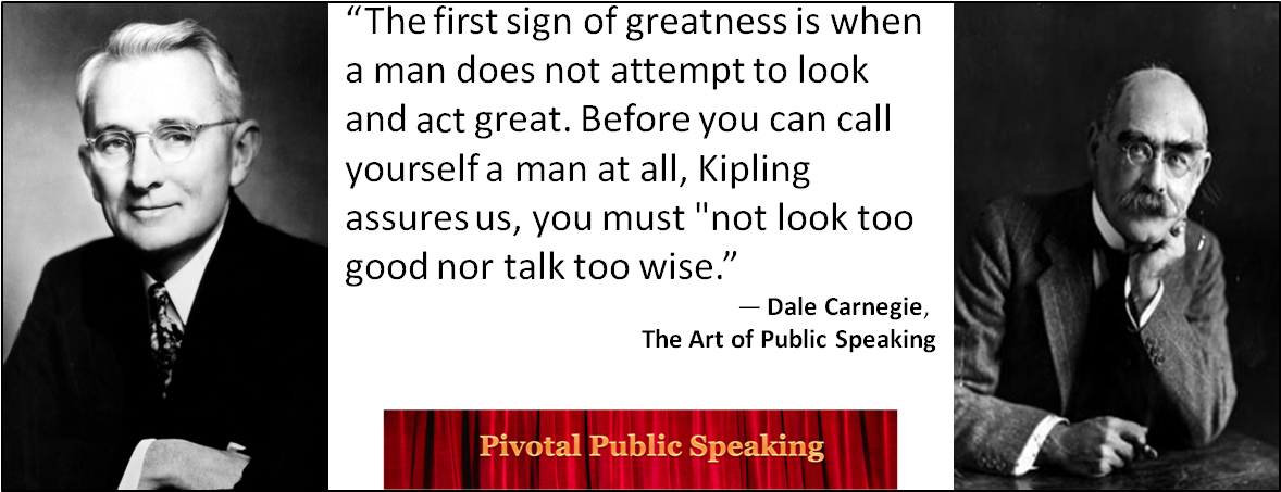 [quotation About Public Speaking] The First Sign Of - Dale Carnegie (1179x470), Png Download