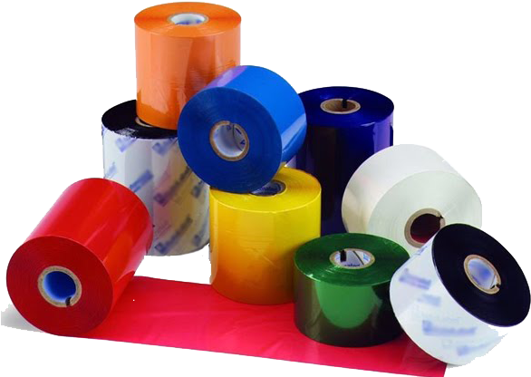 Color Ribbon - Zebra Thermal Transfer Ribbon Colors (718x551), Png Download