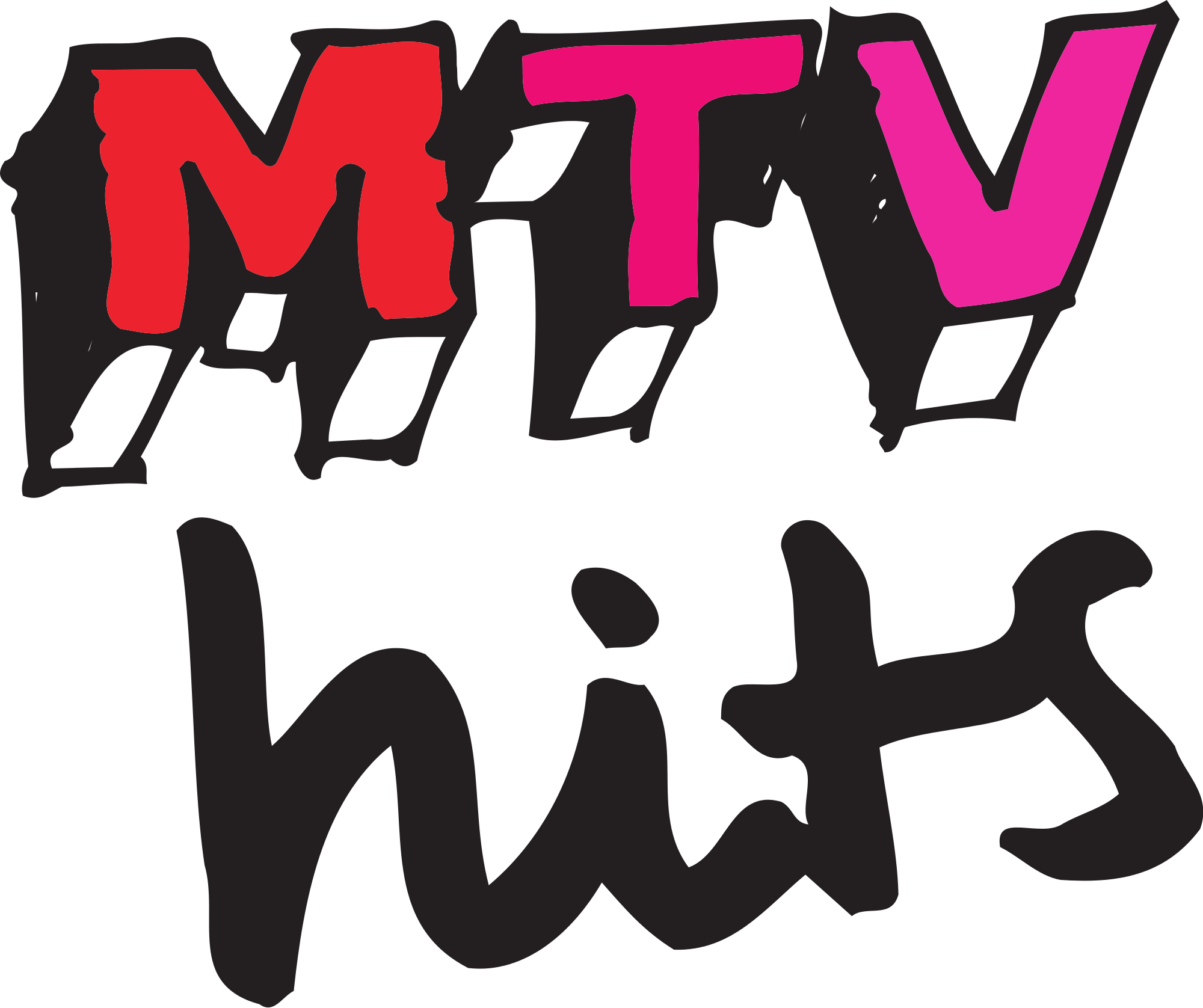 Datei - Mtv Hits-old - Svg - Mtv Hits (2000x1676), Png Download
