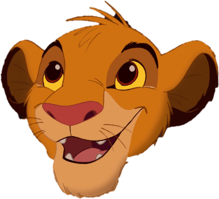 Free Png Download Simba Clipart Png Photo Png Images - Simba Lion King Face (850x726), Png Download
