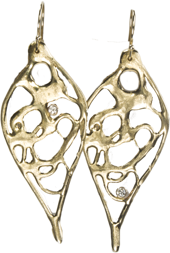 Botswana Fluidity Earring - Earrings (900x900), Png Download
