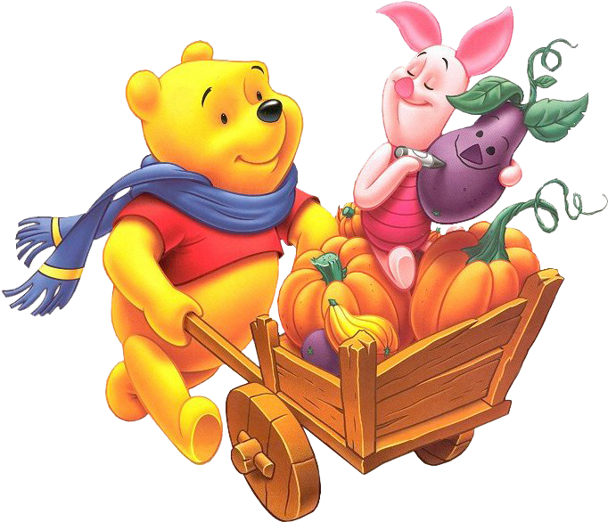 Winnie The Pooh Halloween Clipart - Halloween Winnie The Pooh Hd (717x614), Png Download