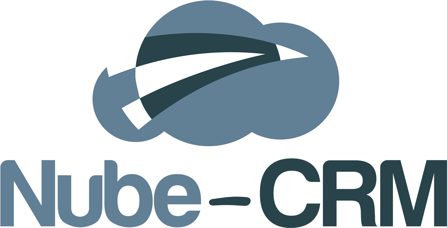 De La Mano Del Equipo De Desarrollo De Vilatec Nace - Nube Crm Logo (1500x792), Png Download