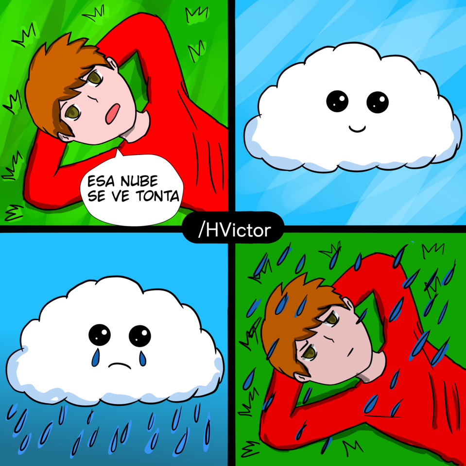 Nube Sensible - Cartoon (959x959), Png Download