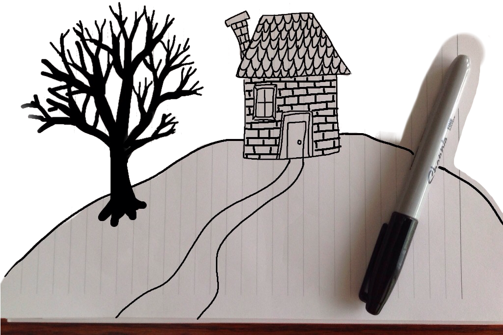 Masked Drawing Saved As Png - Illustration (1024x768), Png Download