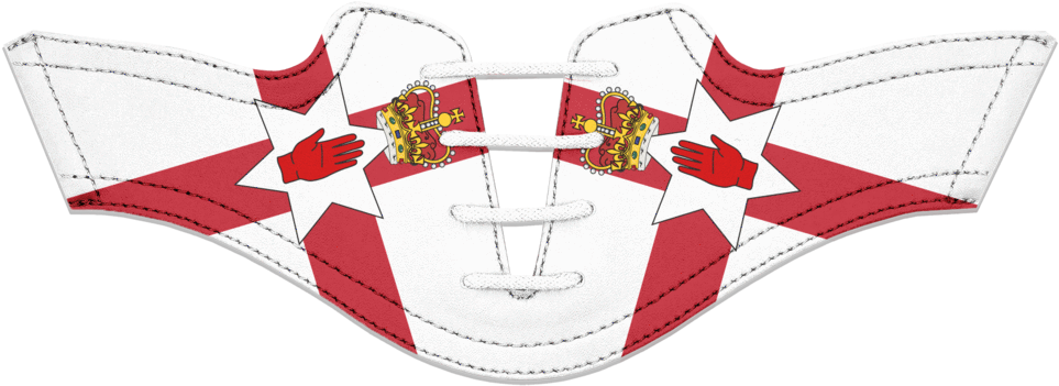 Women's Northern Ireland Saint Patrick's Saltire Saddles - Emblem (1024x410), Png Download