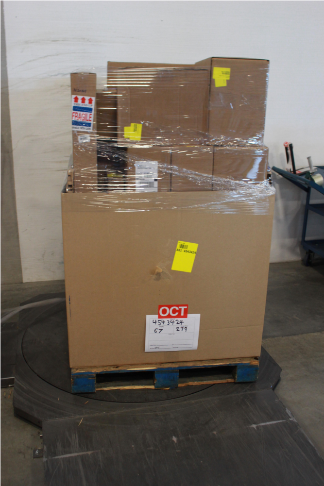 Pallet 28 Pcs Pillows, Decor Customer Returns Deny - Machine (1000x1000), Png Download