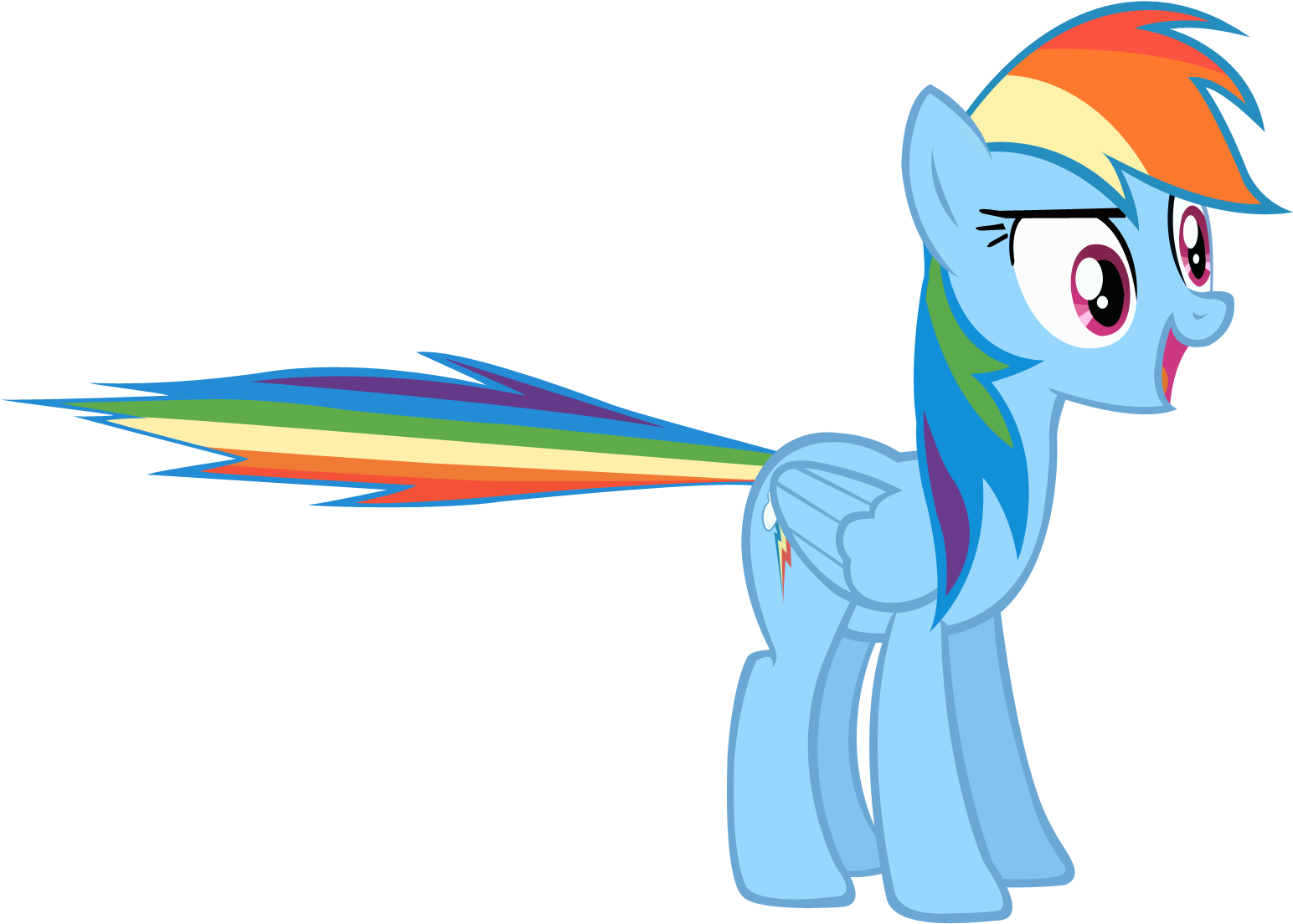 My Little Pony - Cartoon (1920x1200), Png Download