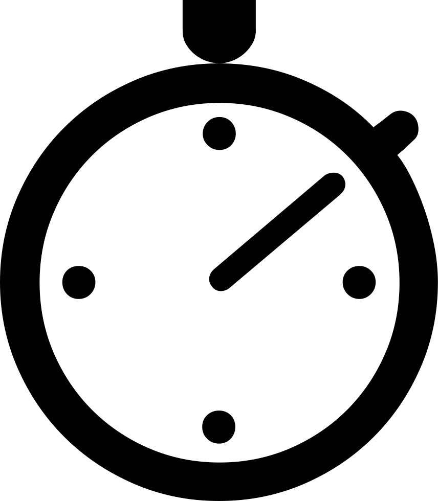 Time Icon Yellow Png - Circle (856x980), Png Download