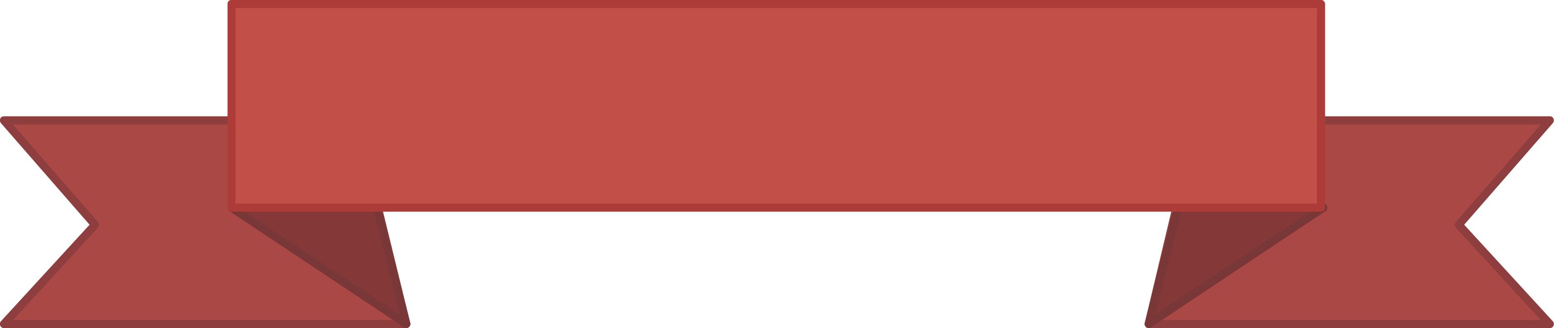 3070 X 648 11 - Ribbon Banner Ribbon Label Png (3070x648), Png Download