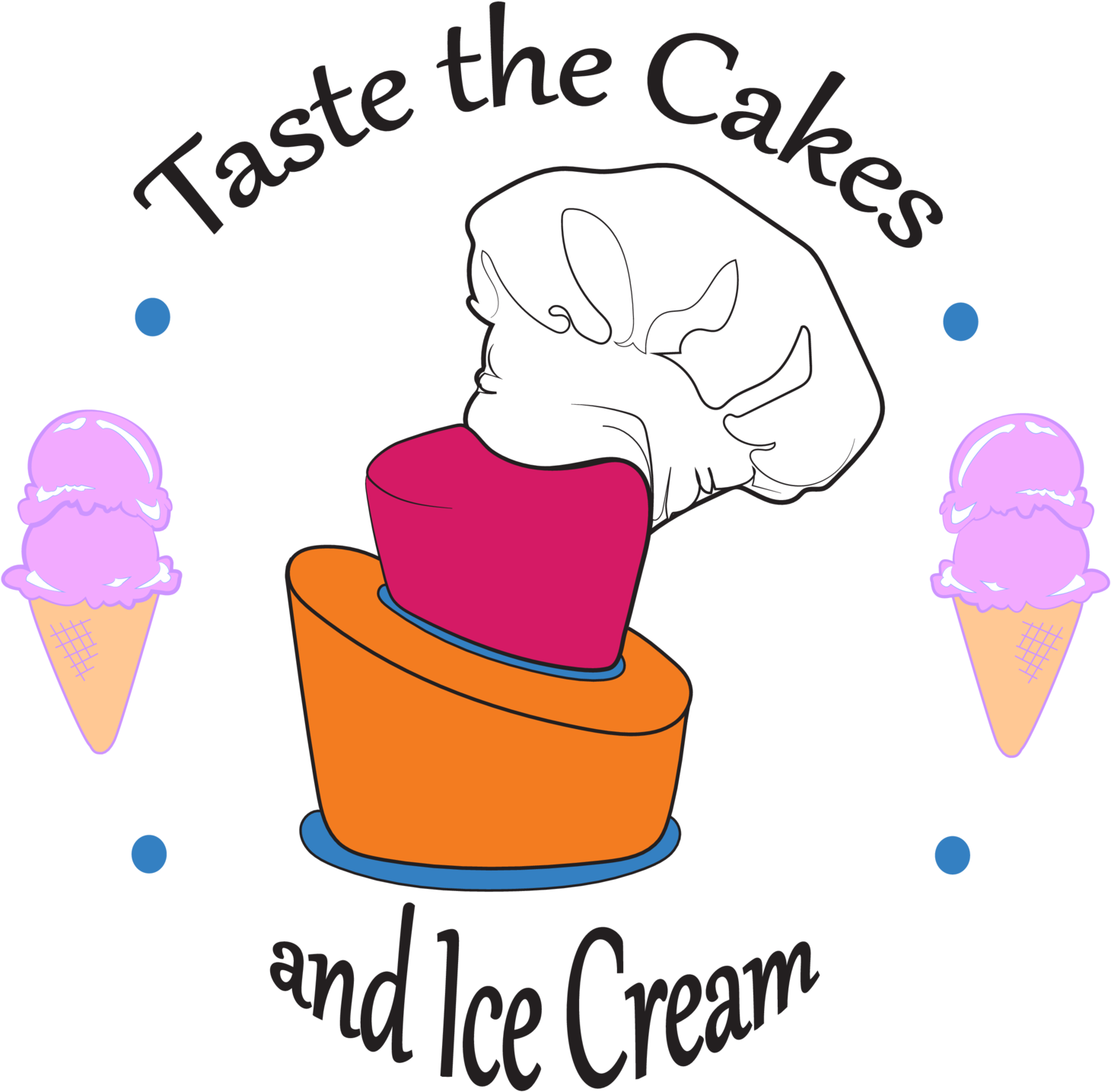 The Cakes And Ice (1500x1461), Png Download