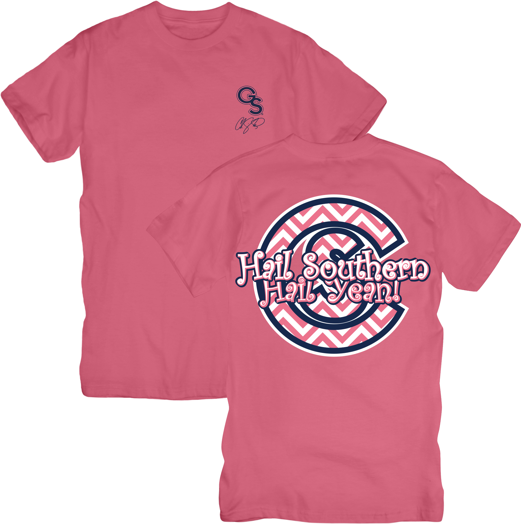 The Game W/gs, Autograph & Chevron Cole Swindell's - Active Shirt (2000x2000), Png Download