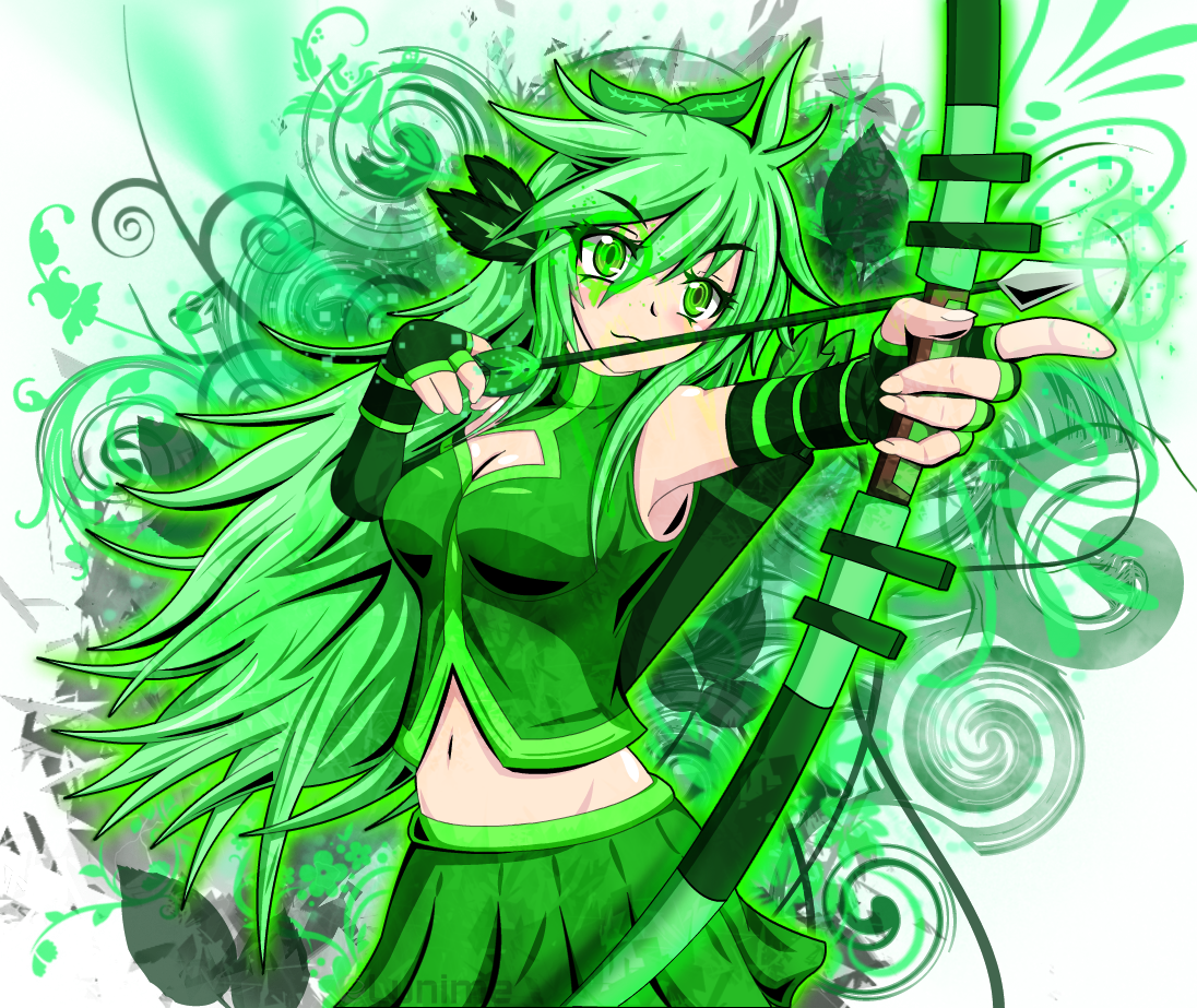 Sagittarius Ellyn - Gacha World Sagittarius Ellyn (1096x923), Png Download