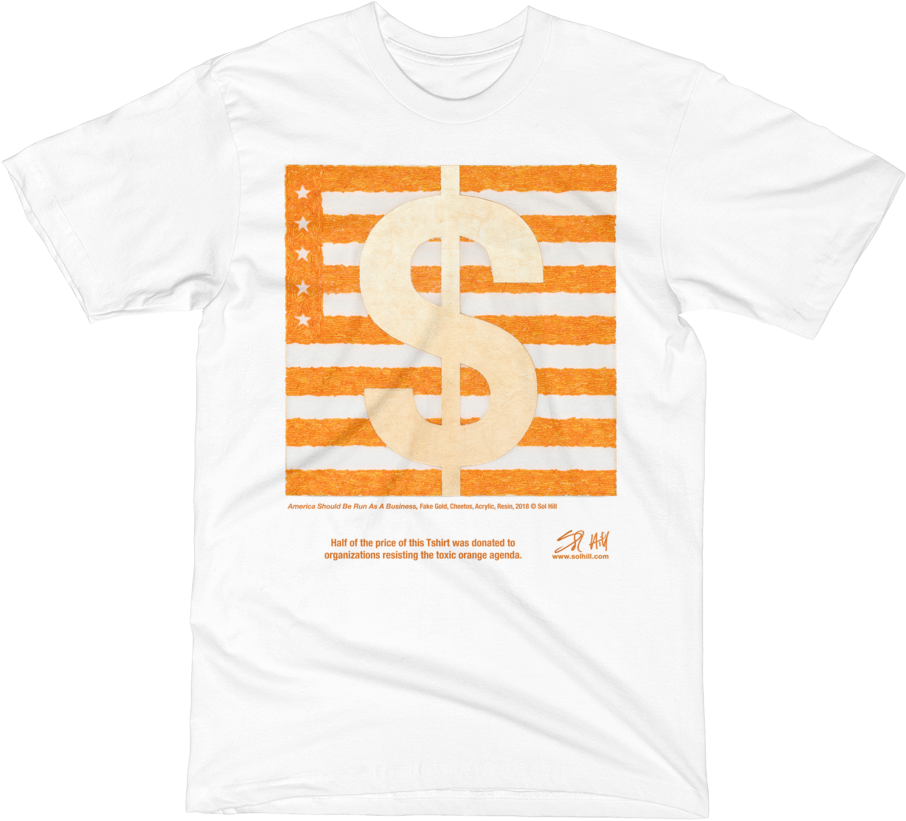 America Should Be Run As A Business, 2018, Fake Gold, - Active Shirt (1000x1000), Png Download