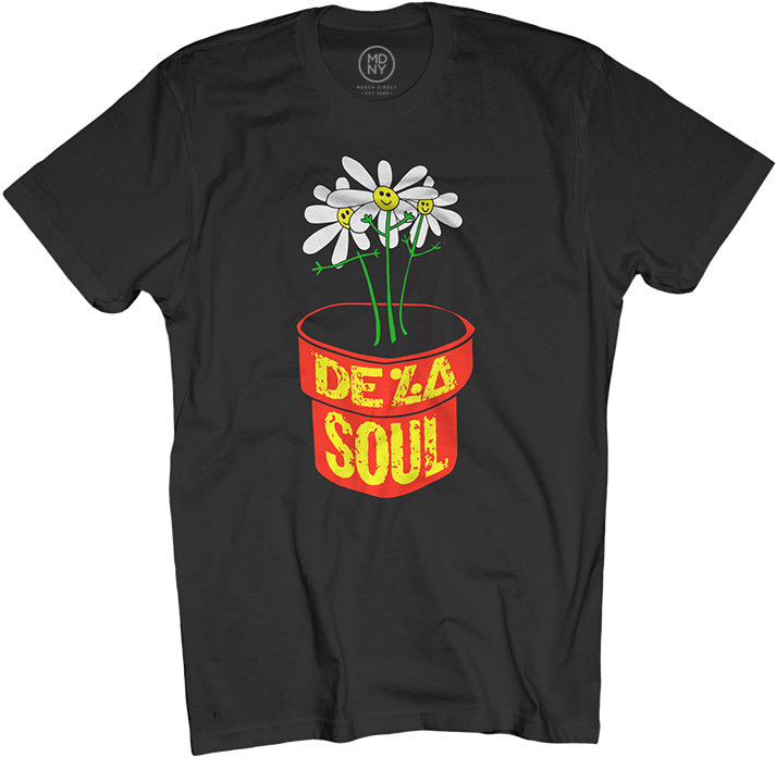 Black Culture Tshirt De La Soul Is Dead - De La Soul Flower Pot (750x750), Png Download