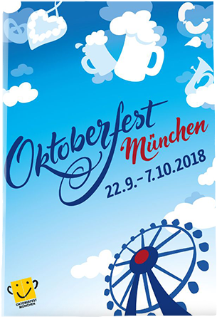 Magnet "oktoberfest 2018" From Lanzinger Souvenir Und - Graphic Design (800x1200), Png Download