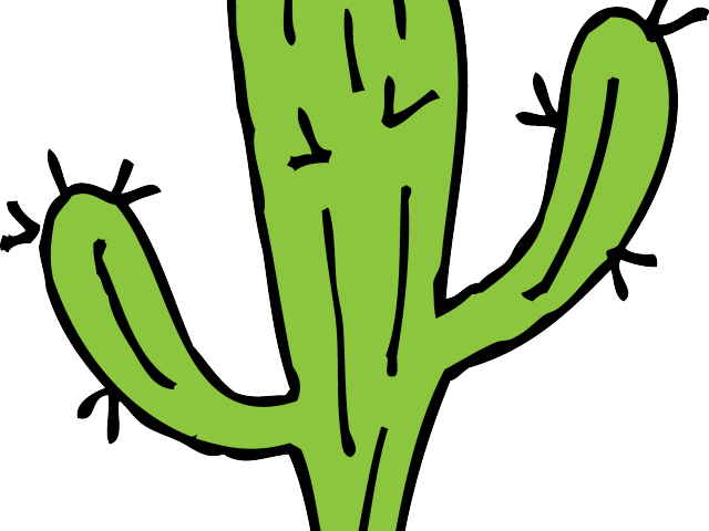 Svg Black And White Free On Dumielauxepices Net Cactus - Cactus Black And White Clip Art (640x480), Png Download
