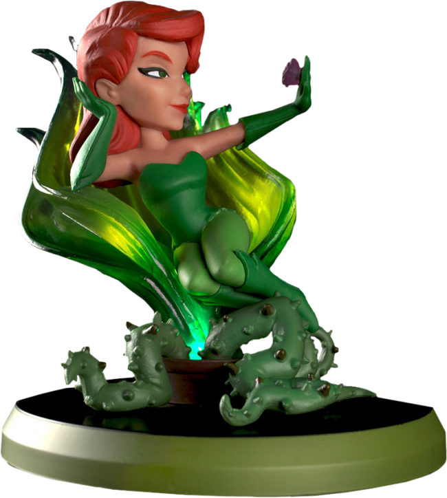 Poison Ivy Q-fig 3” Vinyl Figure - Q Fig (650x724), Png Download