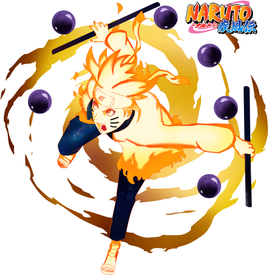 No Caption Provided - Naruto Rikudou Bijuu Mode (900x900), Png Download