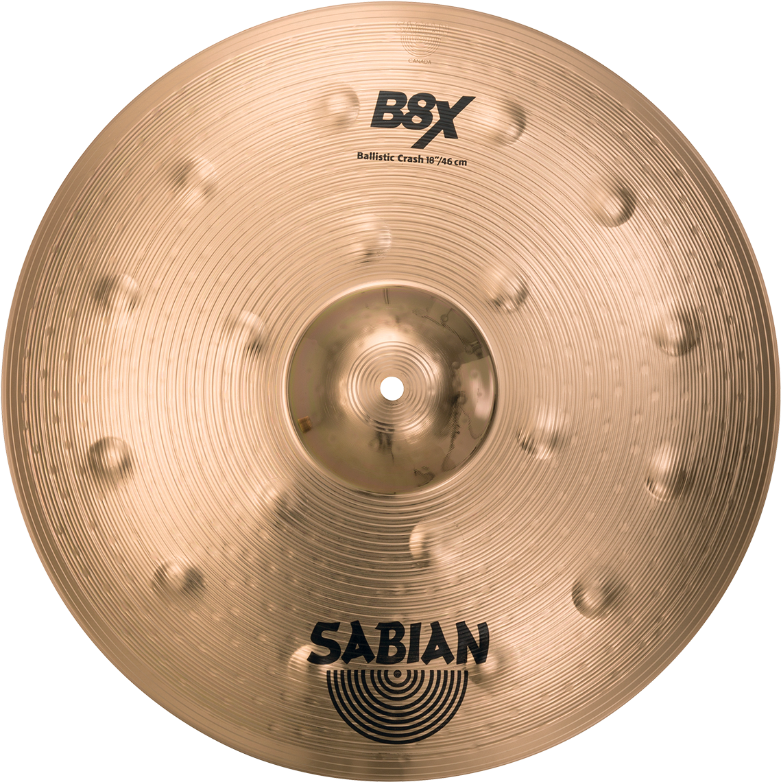 Sabian B8x Ballistic Crash Cymbal - Sabian Aax (1200x1210), Png Download