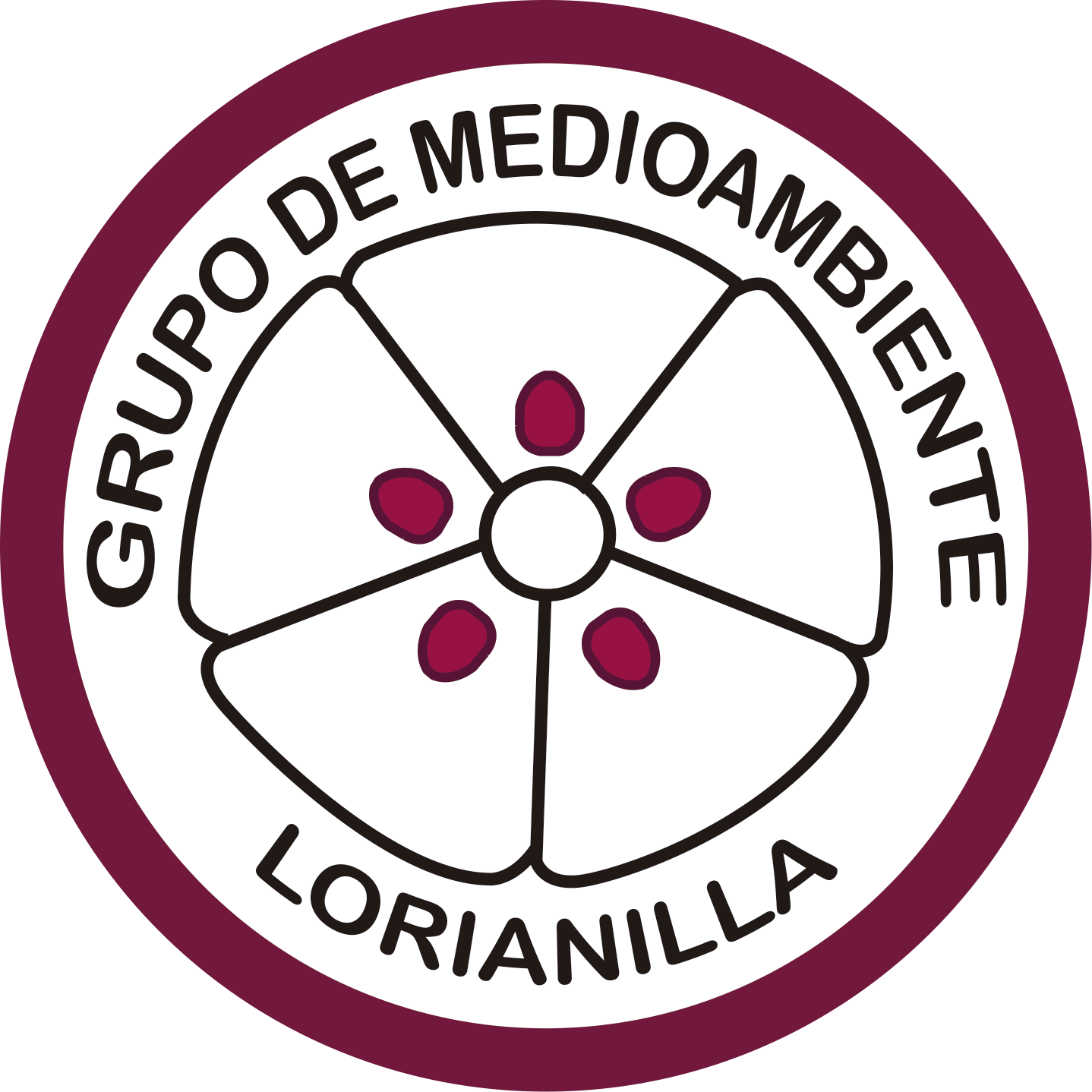 Logo Del Grupo De Medioambiente Lorianilla - Gloucester Road Tube Station (1438x1438), Png Download