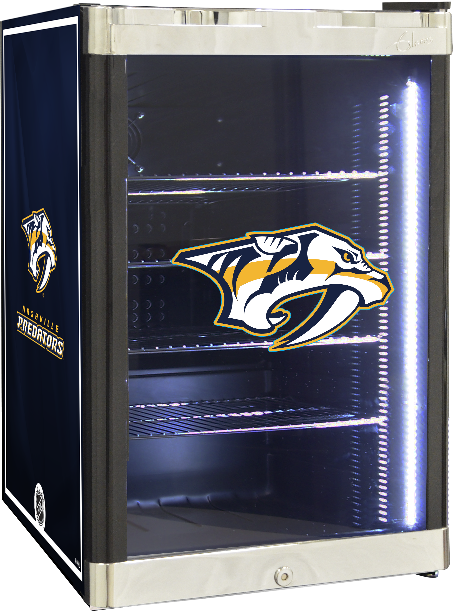 Nhl Refrigerated Beverage Center - Montreal Canadiens Mini Fridge (2021x2686), Png Download