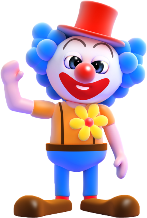 Brisbane Party Food Shop - 3d Clown Png (516x763), Png Download