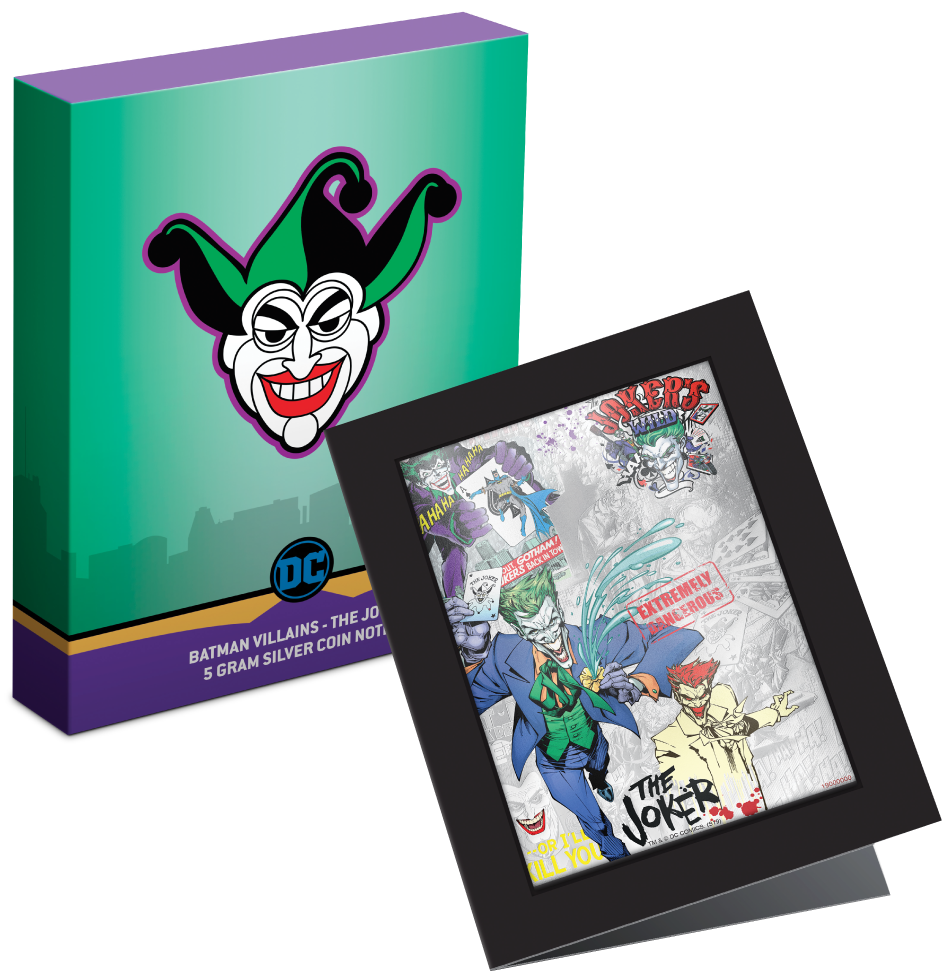 Silver Numis Batman Villains - Batman (1000x1000), Png Download