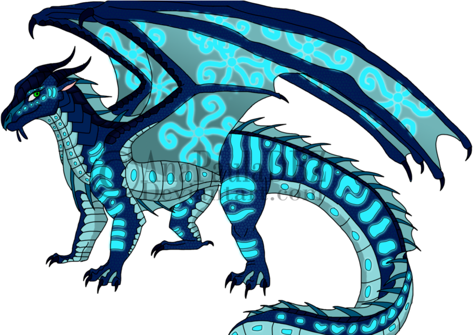 Dragons Wings Of Fire Seawing (979x652), Png Download