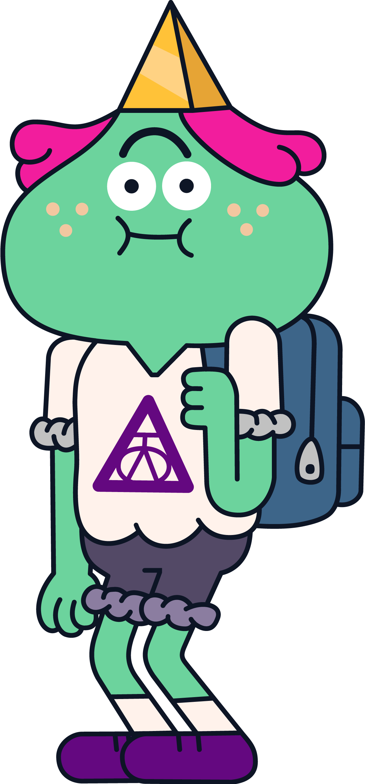 Josh - Gumball Minor Characters (1164x2500), Png Download