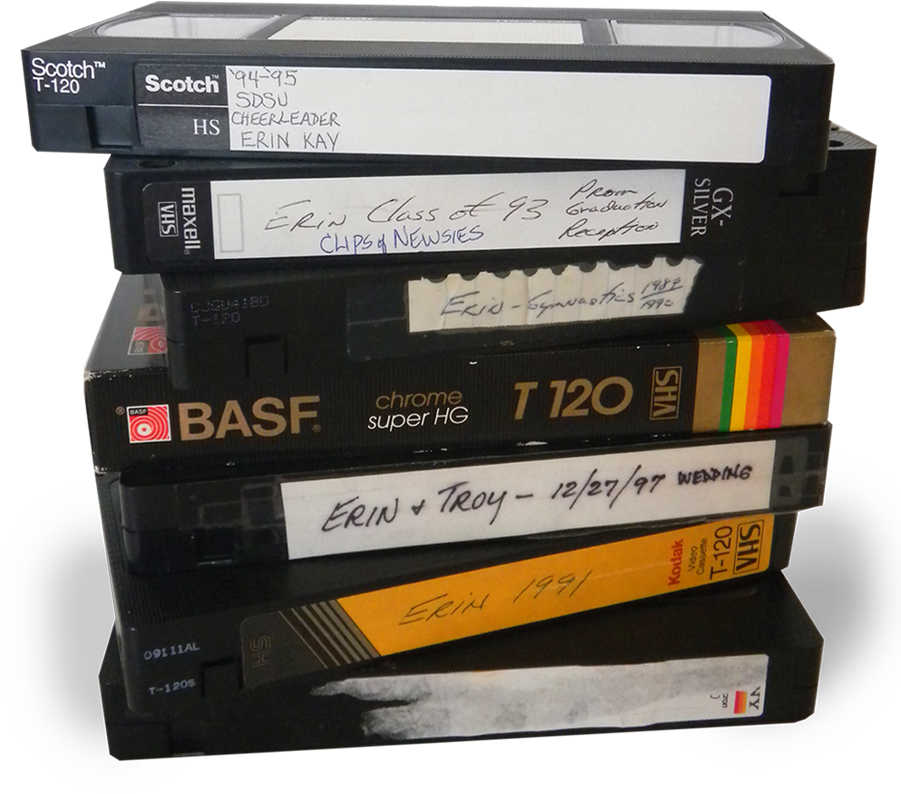 Download Vhs Tapes Old Movie Discs Full Size PNG Image PNGkit