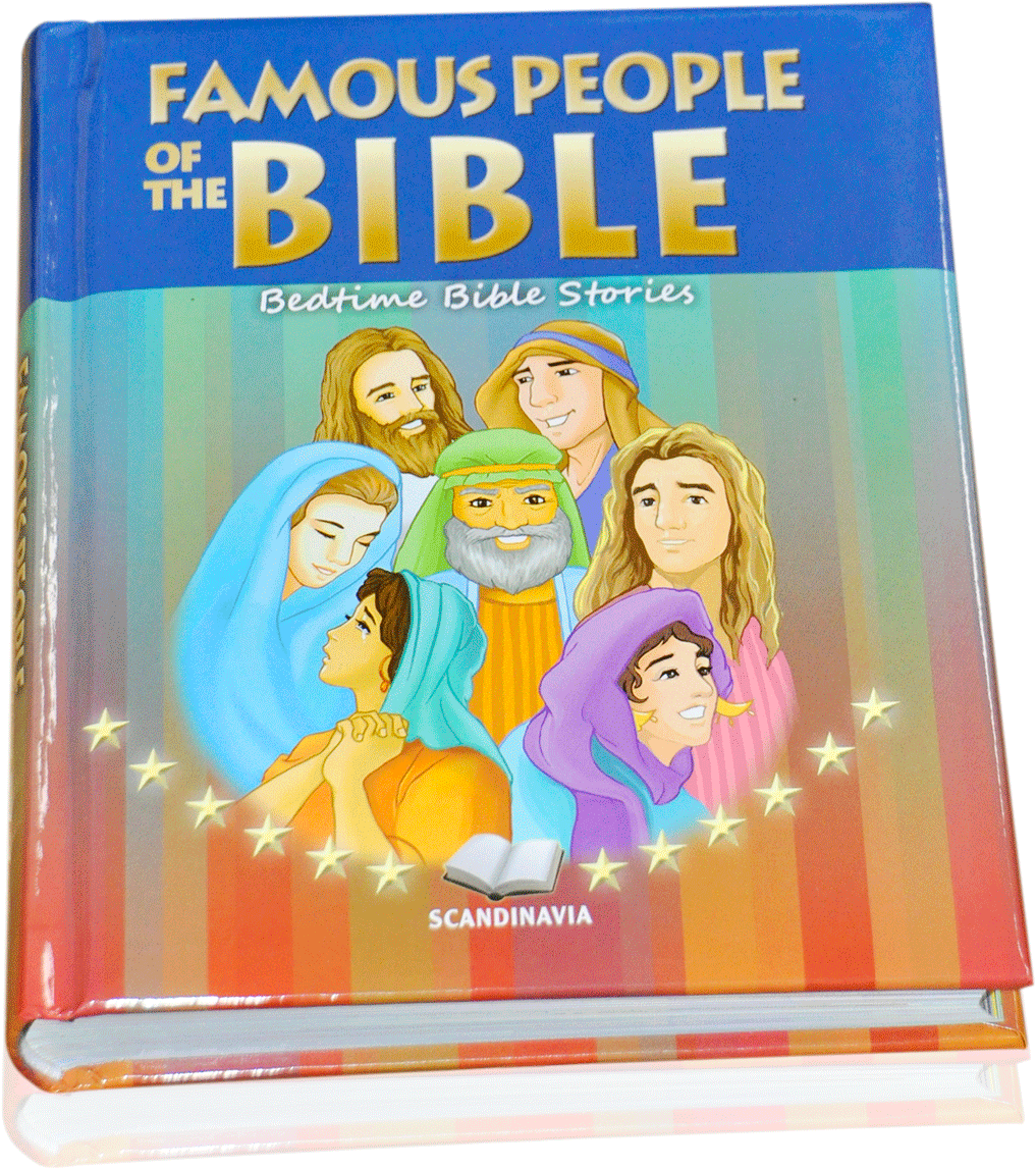 Psbfamous People Of The Bible - Book Cover (1334x1334), Png Download