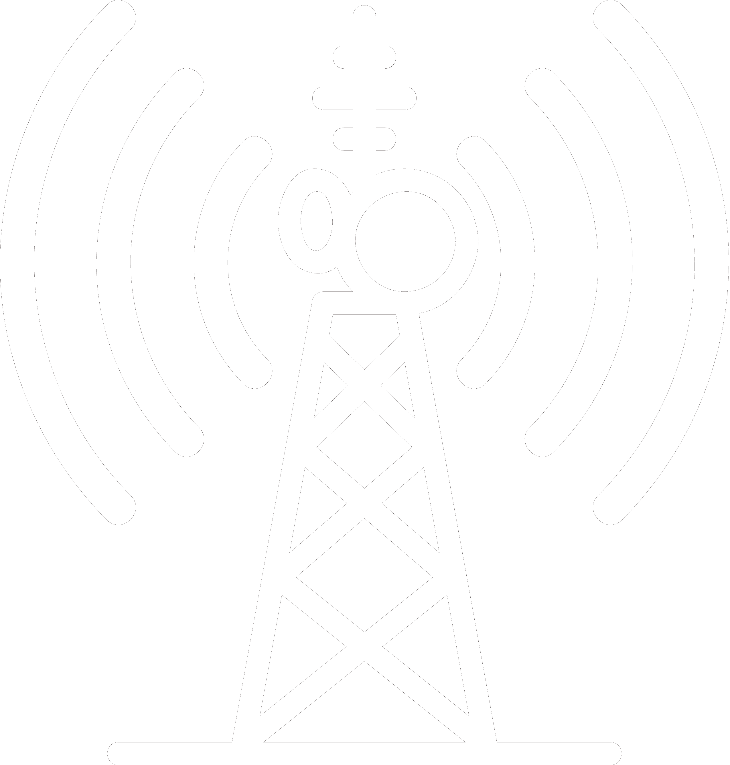 Broadcast Tower - Air Sign (2550x2675), Png Download