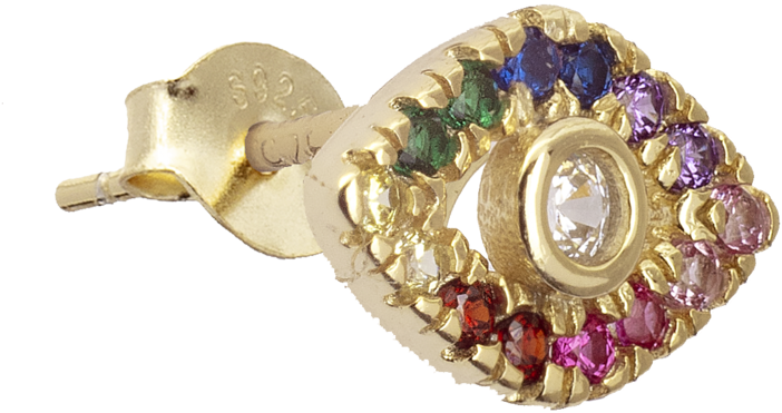 Evil Eye Studs (1000x1000), Png Download