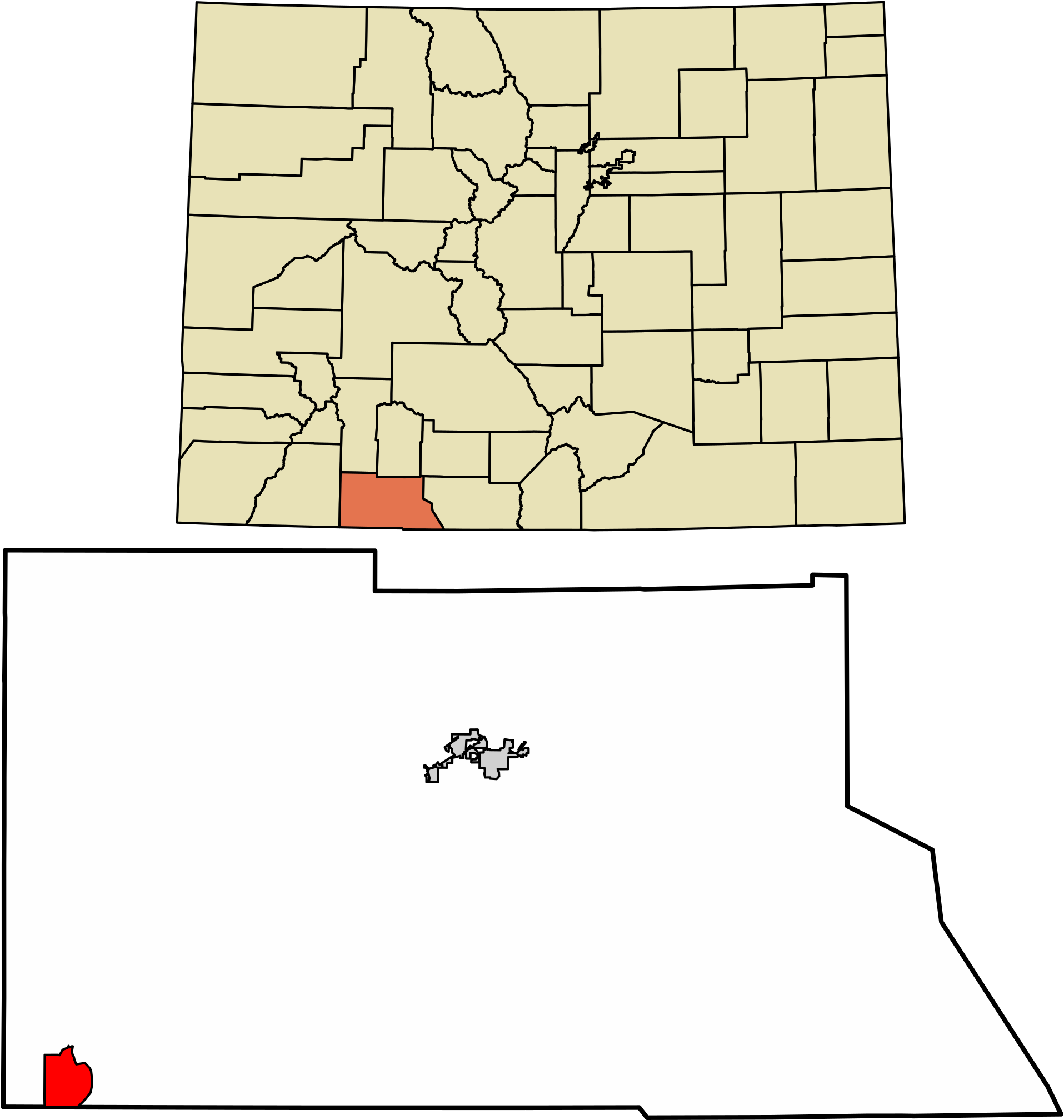 Open - County Colorado (2000x2100), Png Download