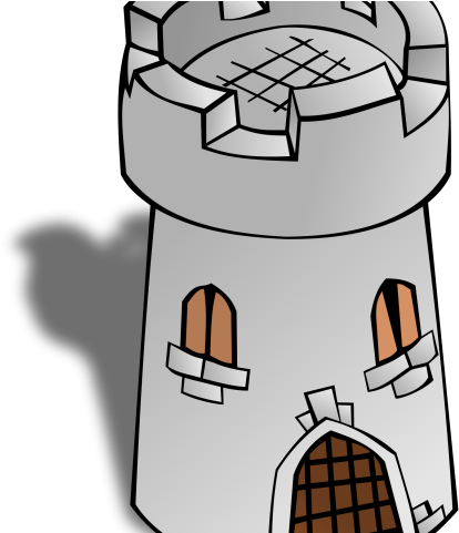 Towers Clipart Cartoon Radio - Tower Clip Art (640x480), Png Download