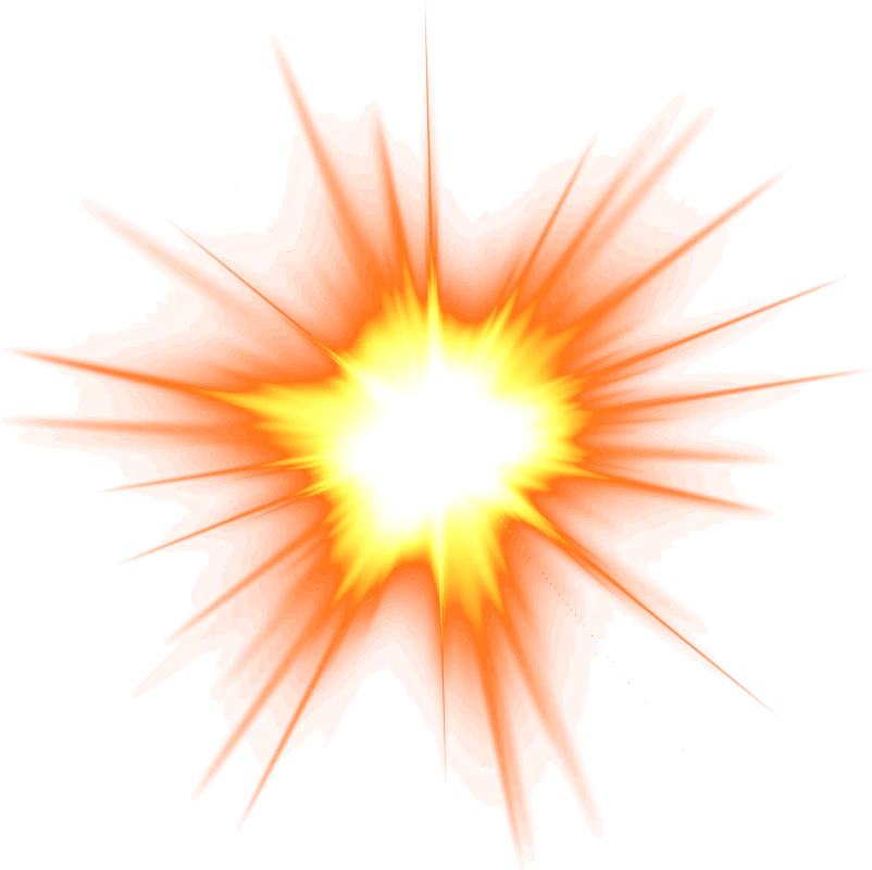 Click - Fire Explosion Png (828x828), Png Download