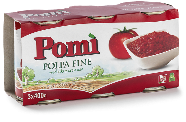 Fine Tomato Pulp 3x400g - Raspberry (600x600), Png Download