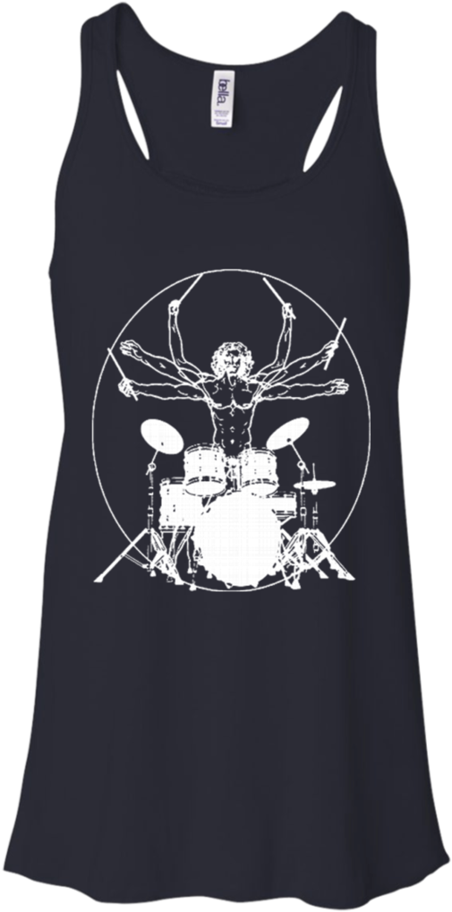 Previous - Bella + Canvas Ladies' Flowy Racerback Tank B8800 (1024x1024), Png Download