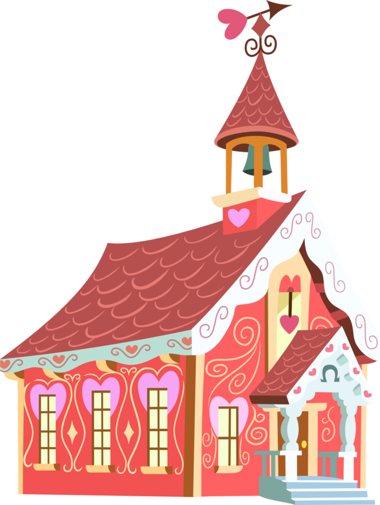 School House Vector By Comeha - Qr De 3ds Mpo (775x1030), Png Download
